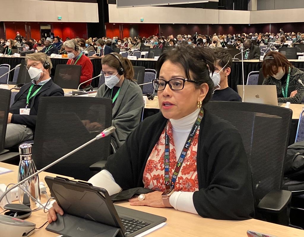 CITES SG addresses CBD CoP15 as Chair of CPW