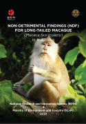 Non-detrimental findings (NDF) for long-tailed macaque (Macaca fascicularis) in Indonesia.