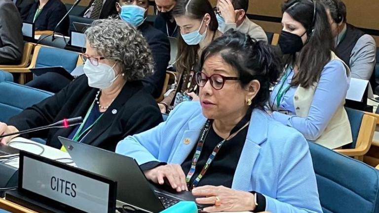 CITES Secretary-General, in Nairobi