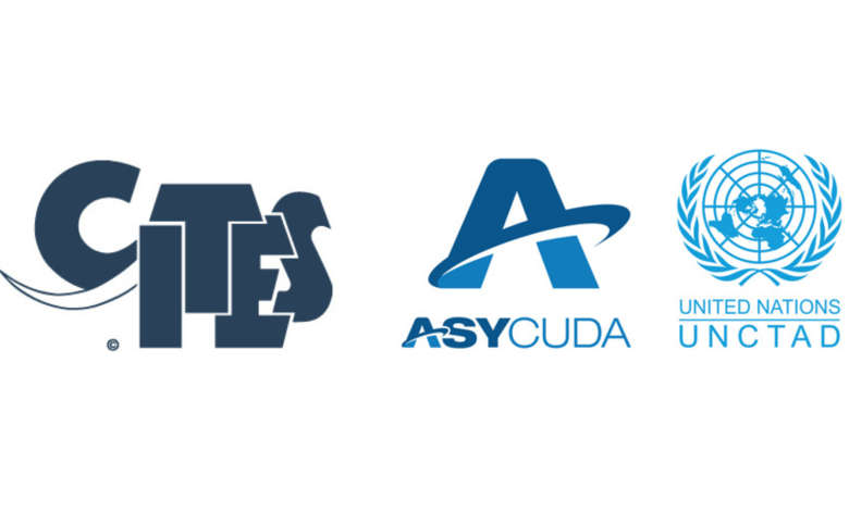 CITES Asycuda UNCTAD logos